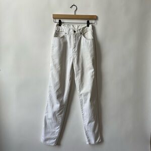 Vintage Levi's Silver Tab White Straight Leg Jeans